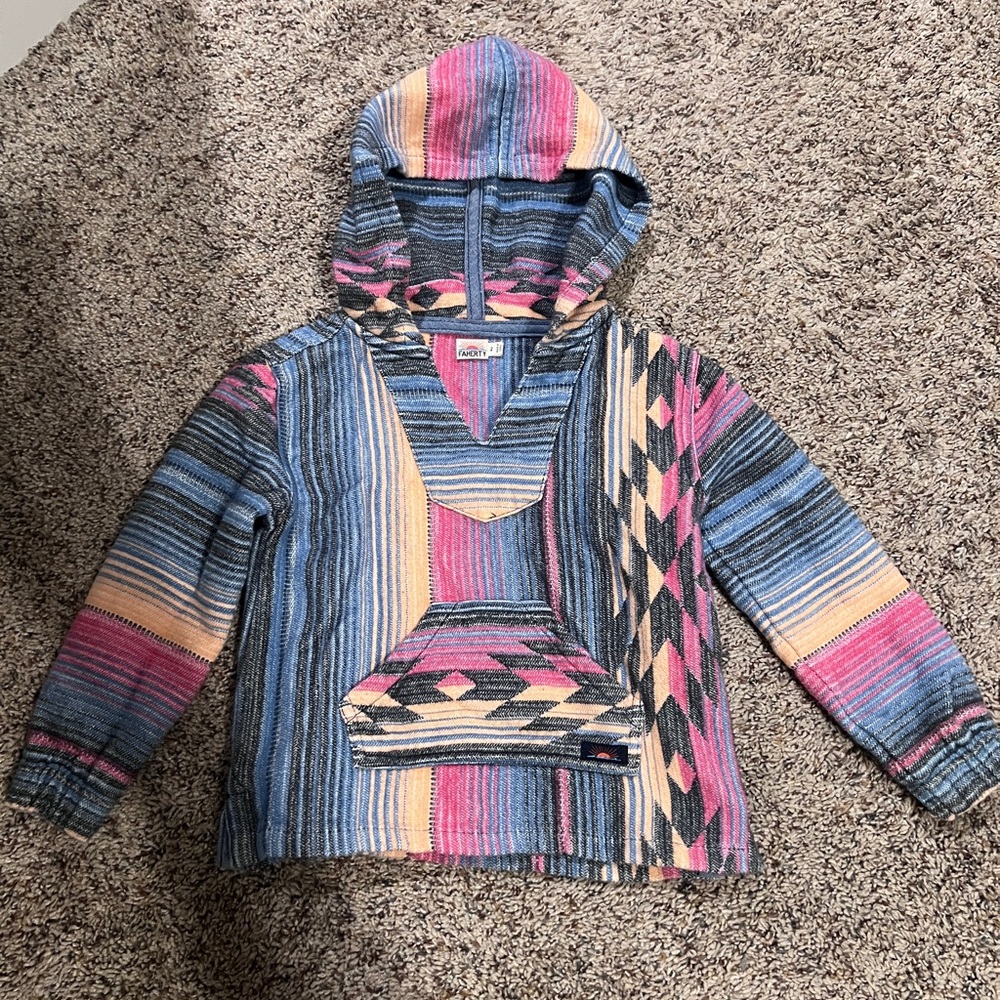 Faherty organic hoodie 2T